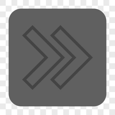 Şu yuvarlak üst karakter kare düğme