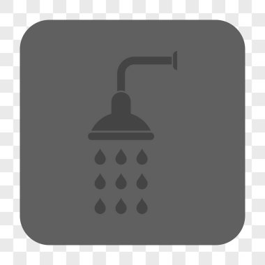 Duş yuvarlak kare düğme