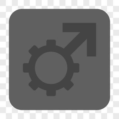 Teknolojik Potence yuvarlak kare düğme