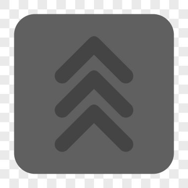 Yuvarlatılmış Kare düğmesini yukarı çift ok ucu