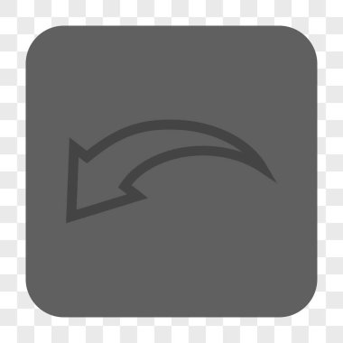 Yuvarlatılmış Kare düğme geri al