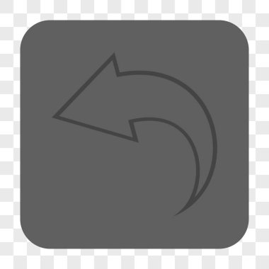 Yuvarlatılmış Kare düğme geri al