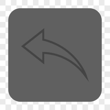 Yuvarlatılmış Kare düğme geri al