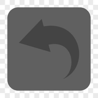 Yuvarlatılmış Kare düğme geri al