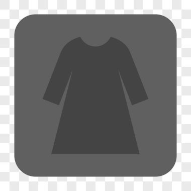 Kadın elbise yuvarlak kare düğme