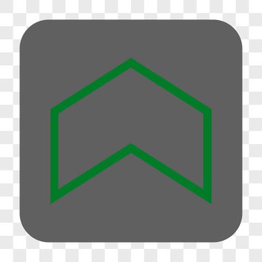 Yuvarlatılmış Kare düğmesini yukarı ok ucu