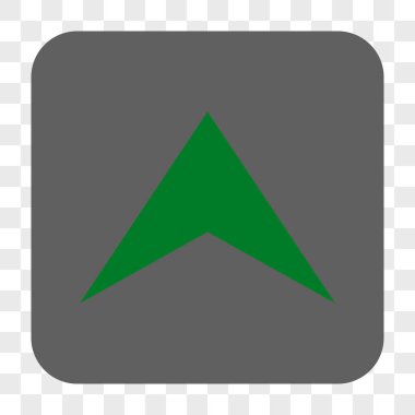 Yuvarlatılmış Kare düğmesini yukarı ok ucu