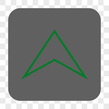 Yuvarlatılmış Kare düğmesini yukarı ok ucu