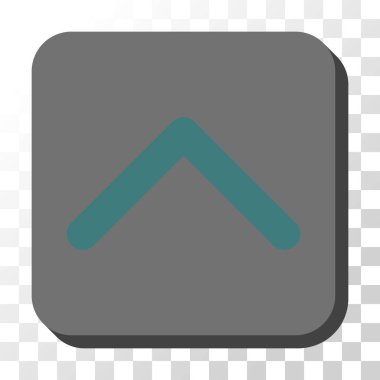 Yuvarlatılmış Kare vektör düğmesini yukarı yön