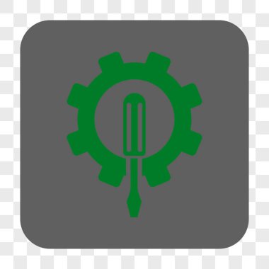 Mühendislik yuvarlak kare düğme