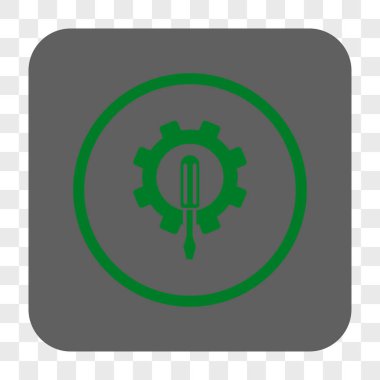 Mühendislik yuvarlak kare düğme