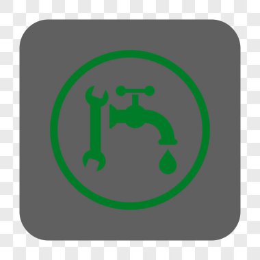 Sıhhi tesisat yuvarlak kare düğme