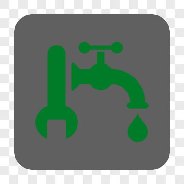 Sıhhi tesisat yuvarlak kare düğme