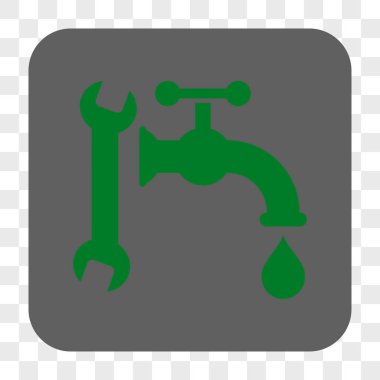 Sıhhi tesisat yuvarlak kare düğme