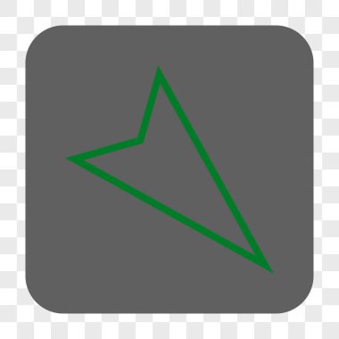 İşaretçi şu aşağı kare düğme yuvarlak