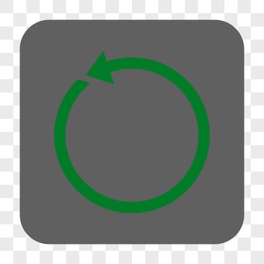 Döndürme Ccw yuvarlak kare düğme