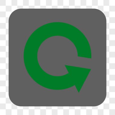 Döndürme Ccw yuvarlak kare düğme