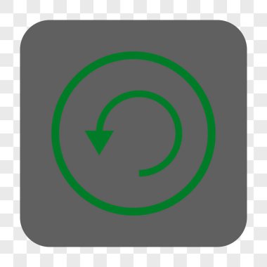 Döndürme Ccw yuvarlak kare düğme