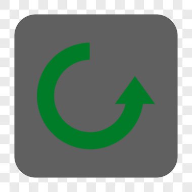 Yuvarlatılmış Kare düğmesini yukarı Döndür