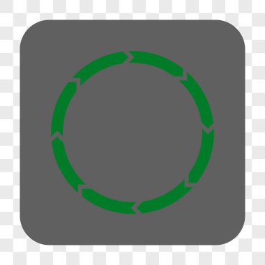 Döndürme yuvarlak kare düğme