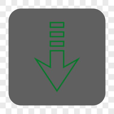 Yuvarlatılmış Kare düğmesini basılı göndermek