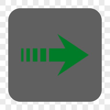 Sağ yuvarlak kare düğme göndermek