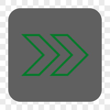 Şu yuvarlak üst karakter kare düğme