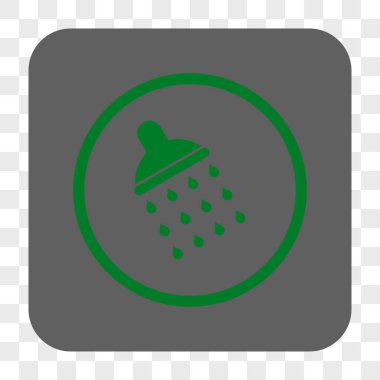 Duş yuvarlak kare düğme