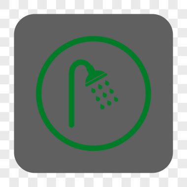 Duş yuvarlak kare düğme