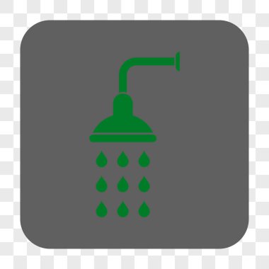 Duş yuvarlak kare düğme