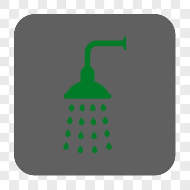 Duş yuvarlak kare düğme