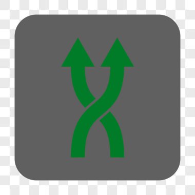 Yuvarlatılmış Kare düğmesini yukarı okları shuffle