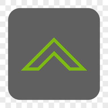 Yuvarlatılmış Kare düğmesini yukarı ok ucu