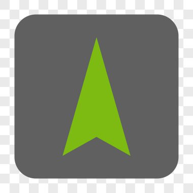 Yuvarlatılmış Kare düğmesini yukarı ok ucu