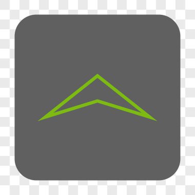 Yuvarlatılmış Kare düğmesini yukarı ok ucu