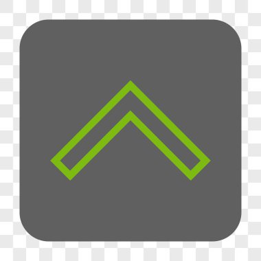 Yuvarlatılmış Kare düğmesini yukarı ok ucu