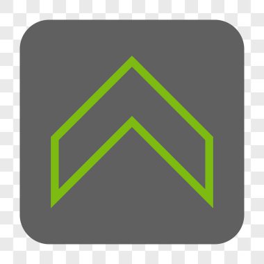 Yuvarlatılmış Kare düğmesini yukarı ok ucu