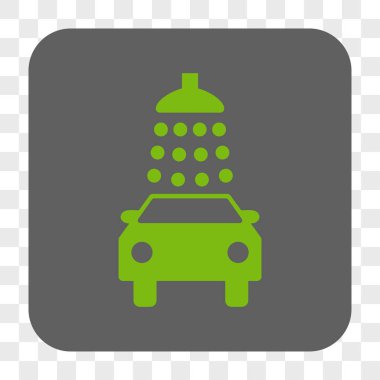 Oto yıkama yuvarlak kare düğme