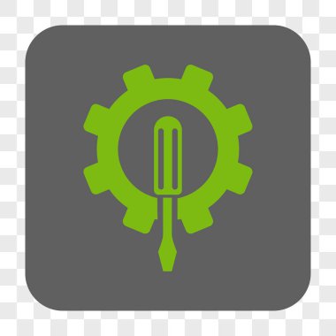 Mühendislik yuvarlak kare düğme