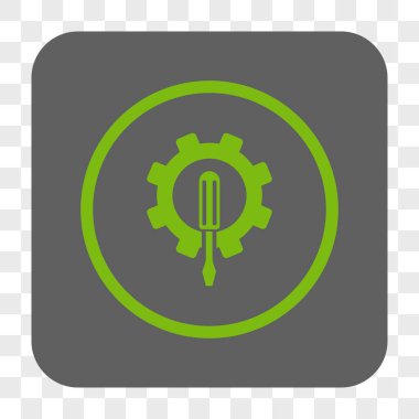 Mühendislik yuvarlak kare düğme