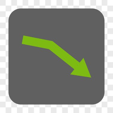 Trend yuvarlak kare düğme başarısız