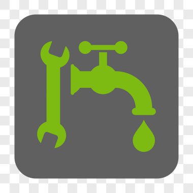 Sıhhi tesisat yuvarlak kare düğme