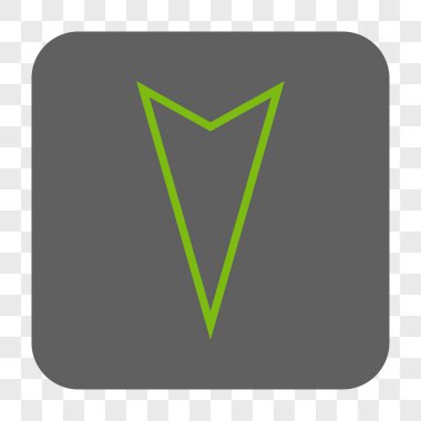 İşaretçiyi yuvarlatılmış kare düğmesini basılı