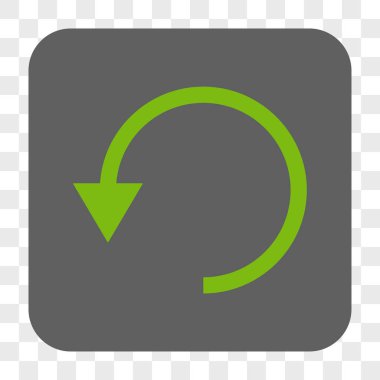 Döndürme Ccw yuvarlak kare düğme