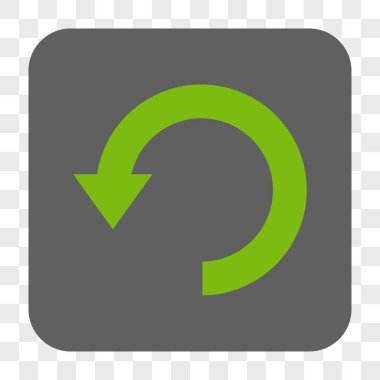 Yuvarlatılmış Kare düğmesini basılı döndürmek