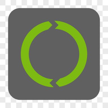 Döndürme yuvarlak kare düğme