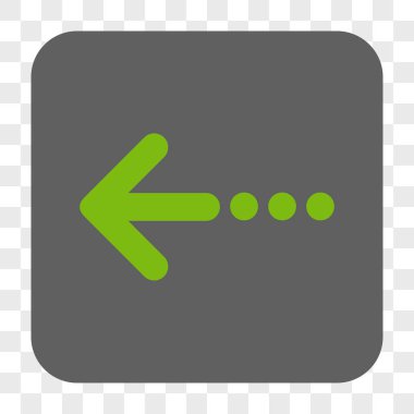 Sol yuvarlak kare düğme göndermek