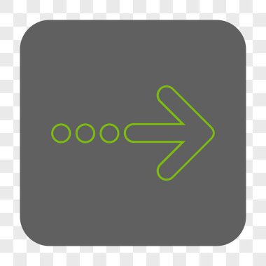 Sağ yuvarlak kare düğme göndermek