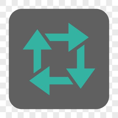 Geri Dönüşümlü Kare Düğmesi