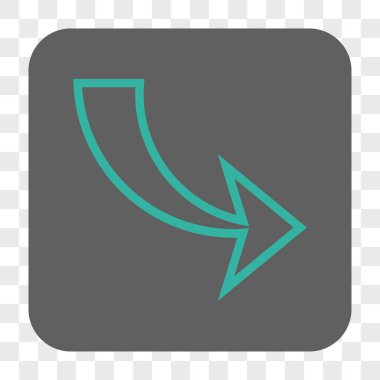 Yuvarlatılmış Kare düğme Yinele